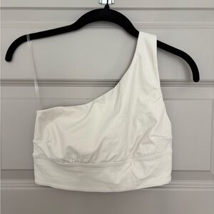 lululemon athletica White One-Shoulder Bra